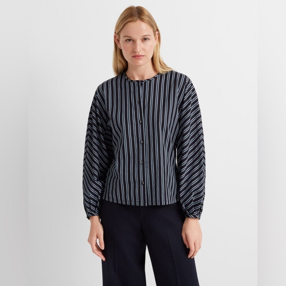NWT Club Monaco Striped Dolman Top Fall Winter Size Small - Picture 3 of 5